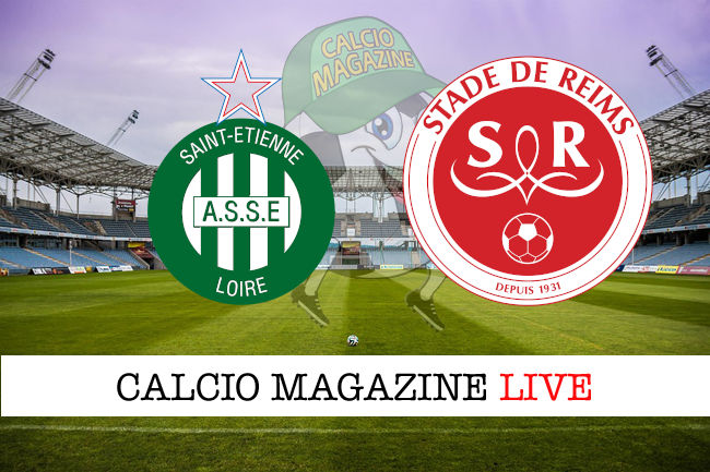 St. Etienne Reims cronaca diretta live risultato in tempo reale