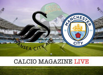 Swansea Manchester City cronaca diretta live risultato in tempo reale