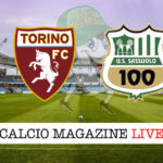 Torino Sassuolo cronaca diretta live risultato in tempo reale