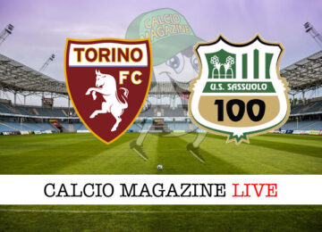 Torino Sassuolo cronaca diretta live risultato in tempo reale