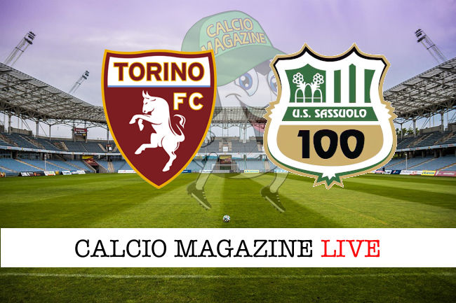 Torino Sassuolo cronaca diretta live risultato in tempo reale