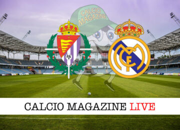 Valladolid Real Madrid cronaca diretta live risultato in tempo reale