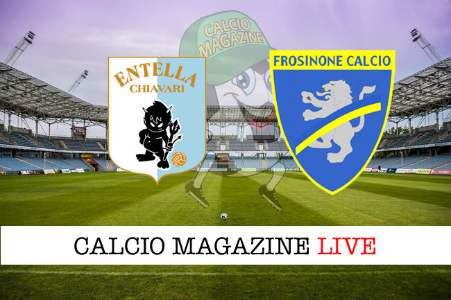 Virtus Entella Frosinone cronaca diretta live risultato in tempo reale