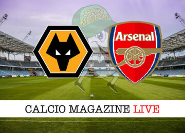 Wolverhampton Arsenal cronaca diretta live risultato in tempo reale