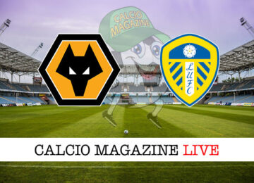 Wolverhampton Leeds cronaca diretta live risultato in tempo reale