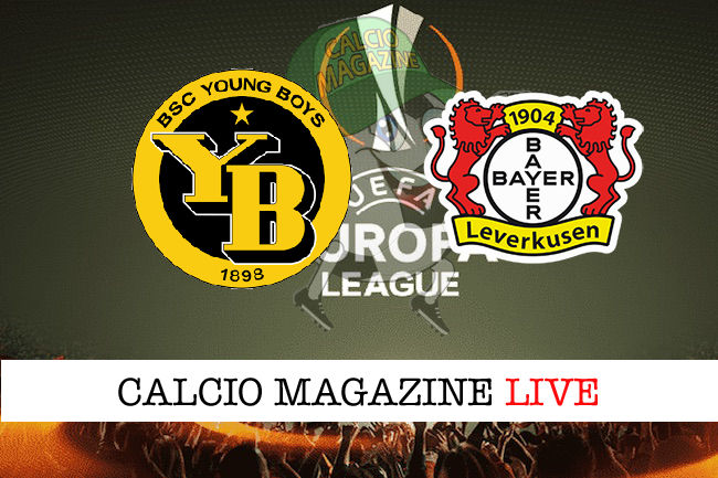 Young Boys Bayer Leverkusen cronaca diretta live risultato in tempo reale