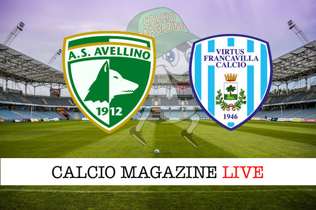 Avellino - Virtus Francavilla cronaca diretta live risultato in tempo reale