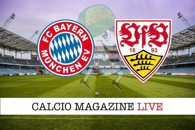 Bayern Monaco - Stoccarda cronaca diretta live risultato in tempo reale