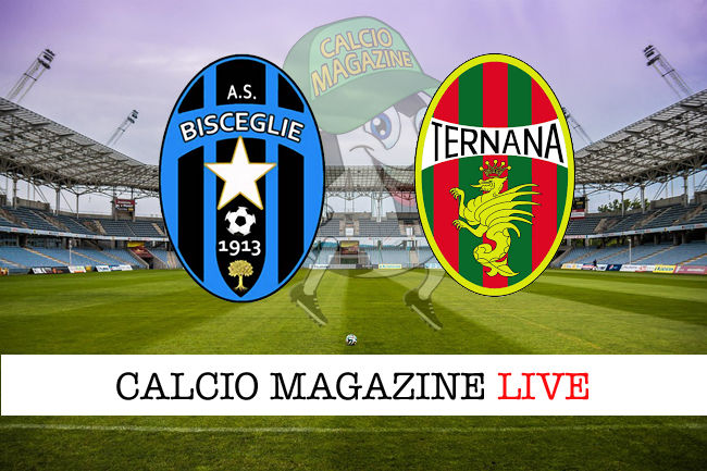 Bisceglie - Ternana cronaca diretta live risultato in tempo reale