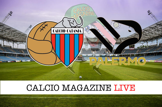 Catania Palermo cronaca diretta live risultato in tempo reale
