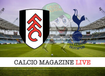 Fulham Tottenham cronaca diretta live risultato in tempo reale