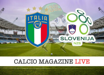 Italia Slovenia cronaca diretta live risultato in tempo reale