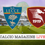 Lecce - Salernitana cronaca diretta live risultato in tempo reale