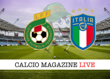 Lituania - Italia cronaca diretta live risultato in tempo reale