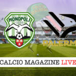 Monopoli - Palermo cronaca diretta live risultato in tempo reale