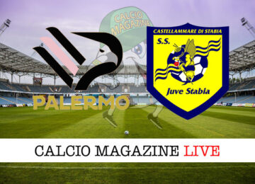 Palermo Juve Stabia cronaca diretta risultato in tempo reale