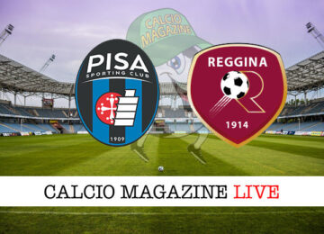 Pisa Reggina cronaca diretta risultato in tempo reale