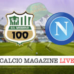 Sassuolo Napoli cronaca diretta live risultato in tempo reale