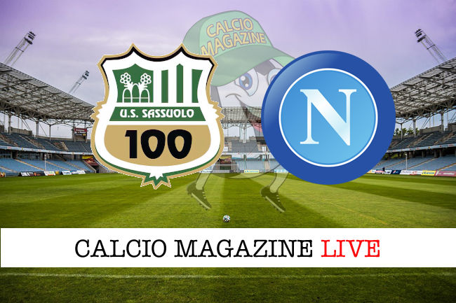 Sassuolo Napoli cronaca diretta live risultato in tempo reale