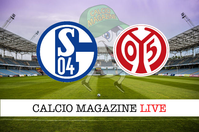 Schalke 04 Mainz cronaca diretta risultato in tempo reale