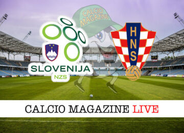 Slovenia Croazia cronaca diretta live risultato in tempo reale