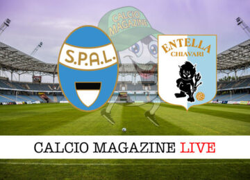 SPAL Virtus Entella cronaca diretta live risultato in tempo reale