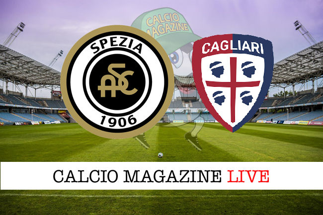 Spezia - Cagliari cronaca diretta live risultato in tempo reale