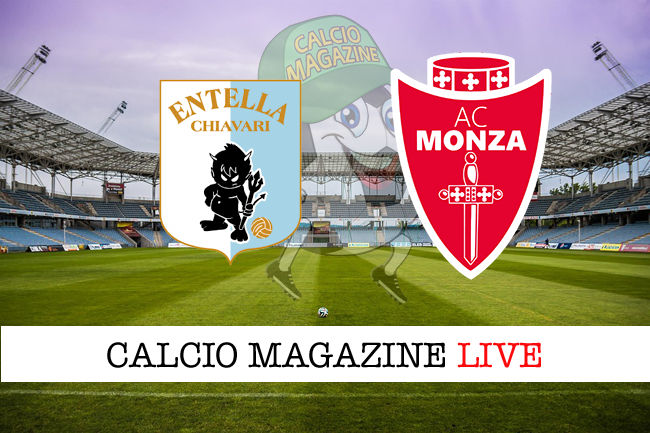 Virtus Entella - Monza cronaca diretta live risultato in tempo reale