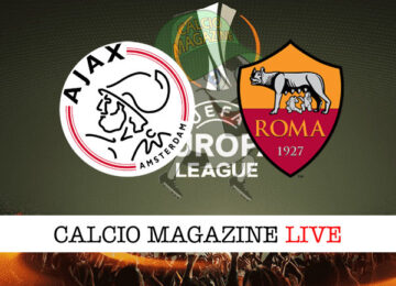 Ajax Roma cronaca diretta live risultato in tempo reale