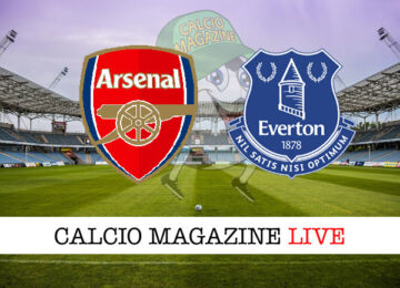 Arsenal - Everton cronaca diretta live risultato in tempo reale