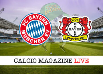 Bayern Monaco - Bayer Leverkusen cronaca diretta live risultato in tempo reale