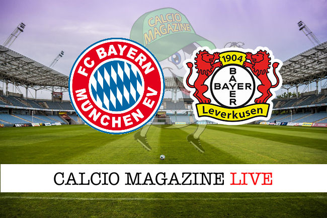 Bayern Monaco - Bayer Leverkusen cronaca diretta live risultato in tempo reale
