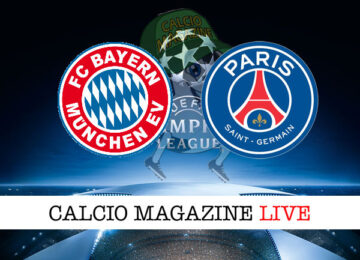 Bayern Monaco - PSG cronaca diretta live risultato in tempo reale