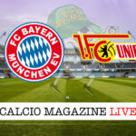 Bayern Monaco - Union Berlino cronaca diretta live risultato in tempo reale