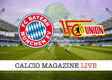 Bayern Monaco - Union Berlino cronaca diretta live risultato in tempo reale
