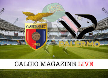 Casertana Palermo cronaca diretta live risultato in tempo reale