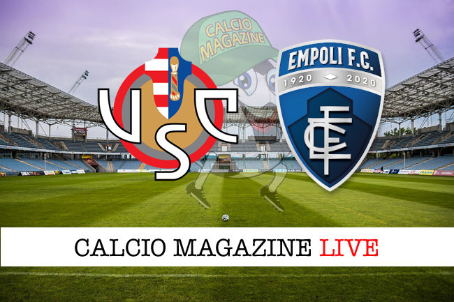 Cremonese - Empolia cronaca diretta live risultato in tempo reale