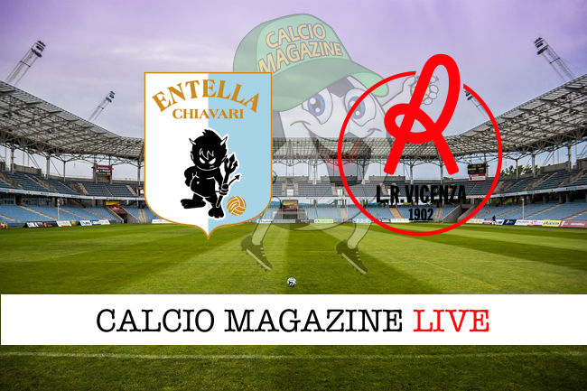 Entella Vicenza cronaca diretta live risultato in tempo reale