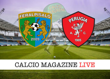 FeralpiSalò - Perugia cronaca diretta live risultato in tempo reale