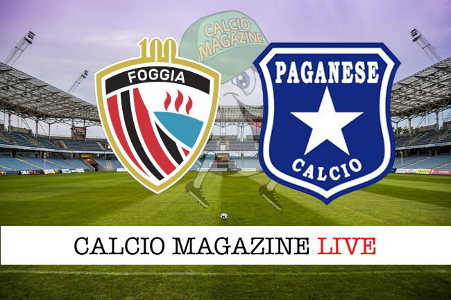 Foggia - Paganese cronaca diretta live risultato in tempo reale