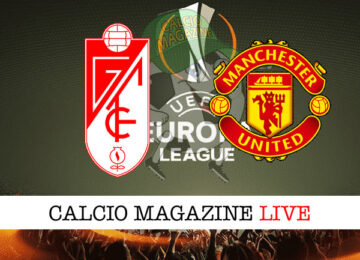 Granada - Manchester United cronaca diretta live risultato in tempo reale