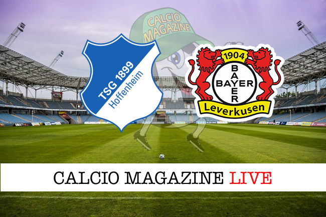 Hoffenheim - Leverkusen cronaca diretta live risultato in tempo reale