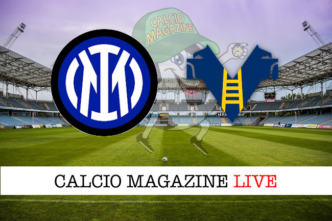 Inter - Hellas Verona cronaca diretta live risultato in tempo reale