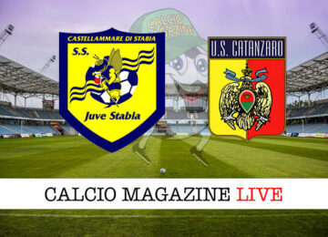 Juve Stabia - Catanzaro cronaca diretta live risultato in tempo reale