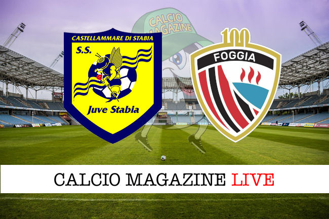 Juve Stabia - Foggia cronaca diretta live risultato in tempo reale