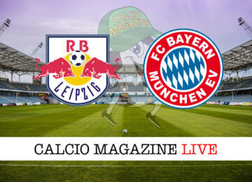 Rb Lipsia - Bayern Monaco cronaca diretta live risultato in tempo reale