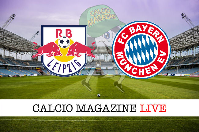 Rb Lipsia - Bayern Monaco cronaca diretta live risultato in tempo reale