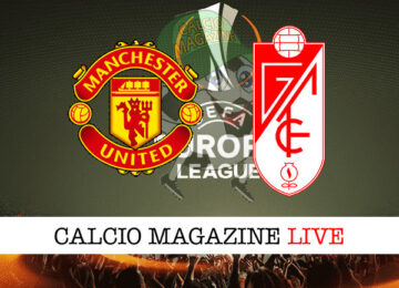 Manchester United - Granada cronaca diretta live risultato in tempo reale