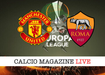 Manchester United - Roma cronaca diretta live risultato in tempo reale