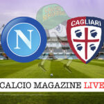 Napoli - Cagliari cronaca diretta live risultato in tempo reale